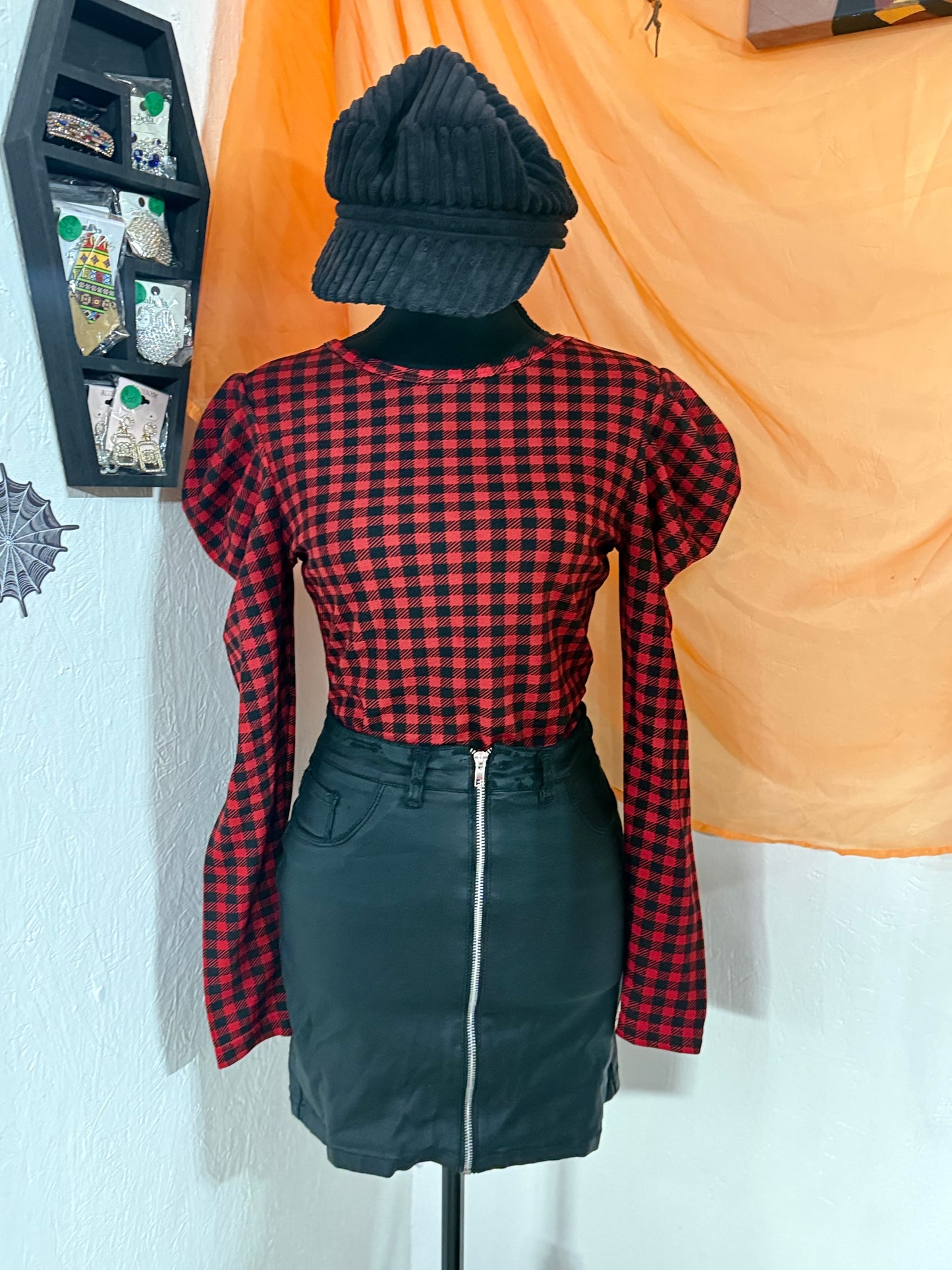 Plaid Top
