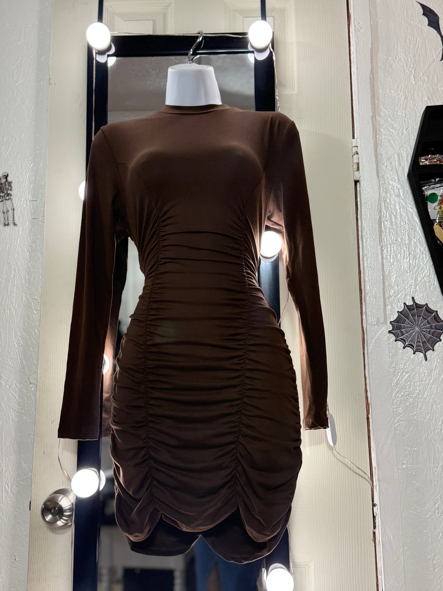 Chocolate dress