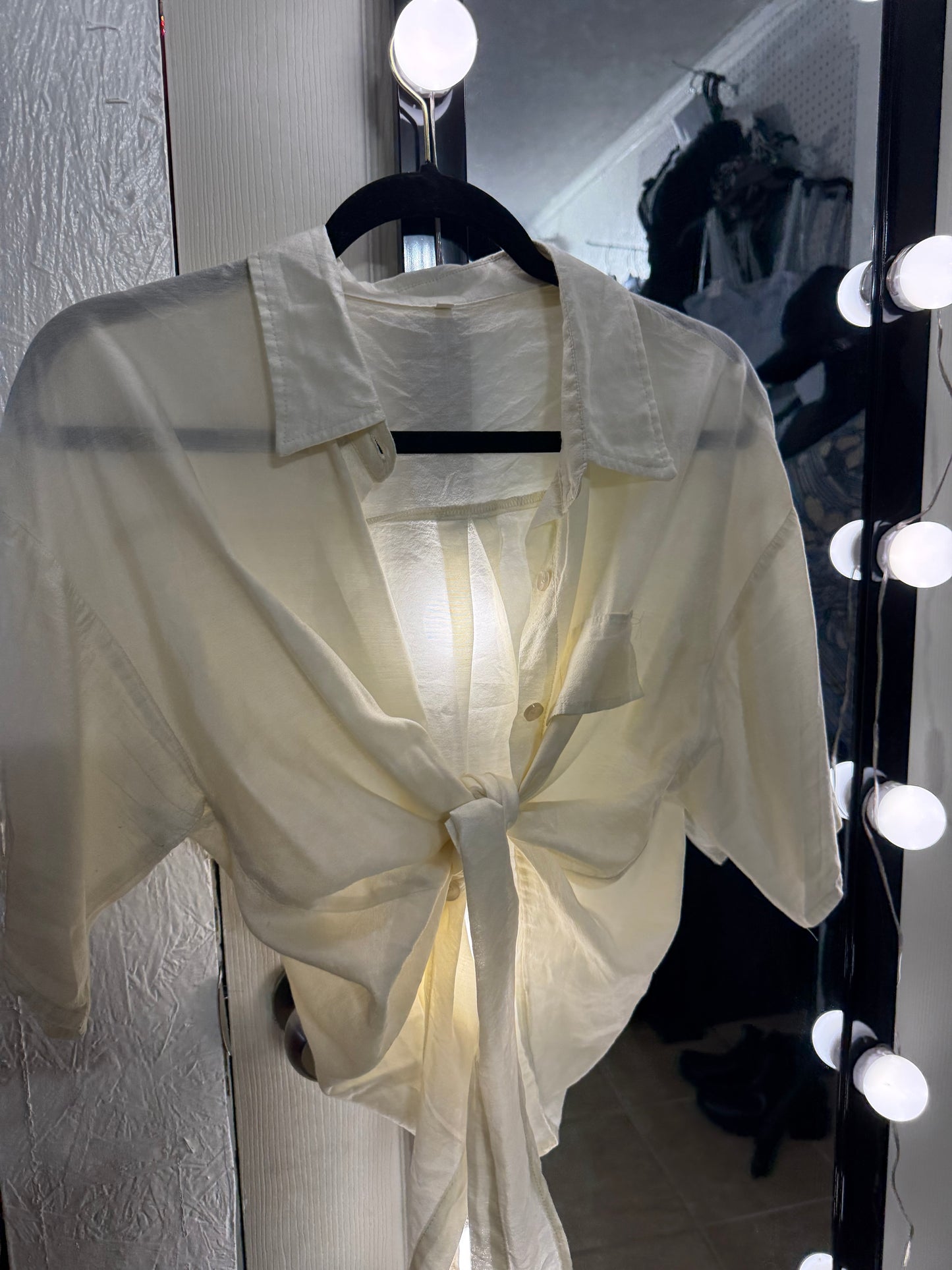 White button up