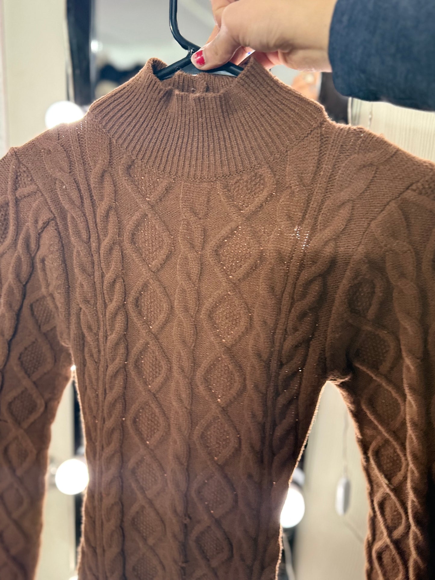 Brown dress