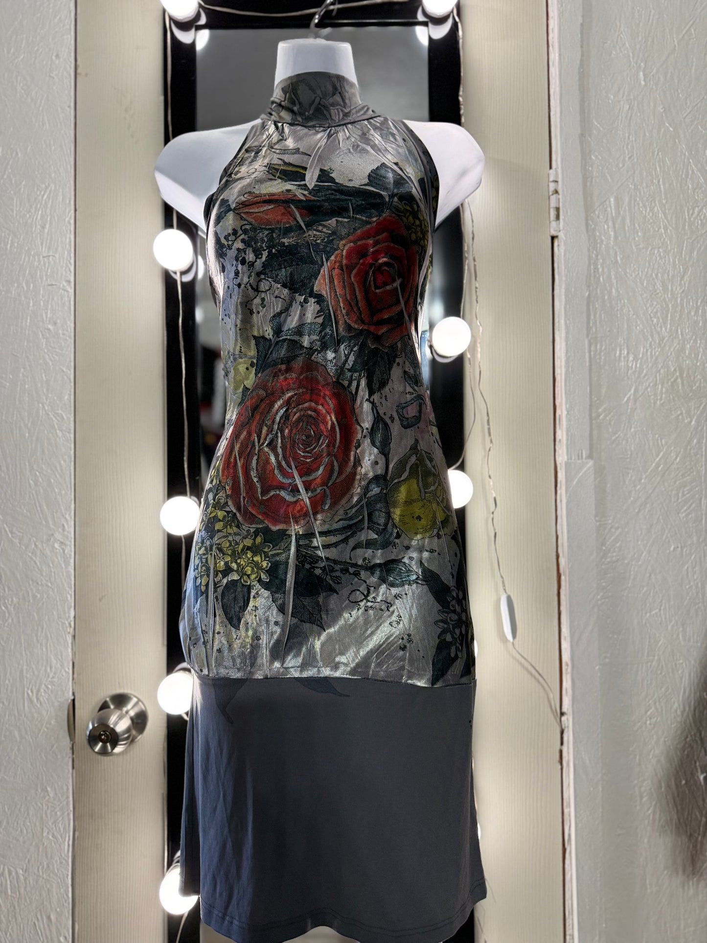 Sheer Rose Dress