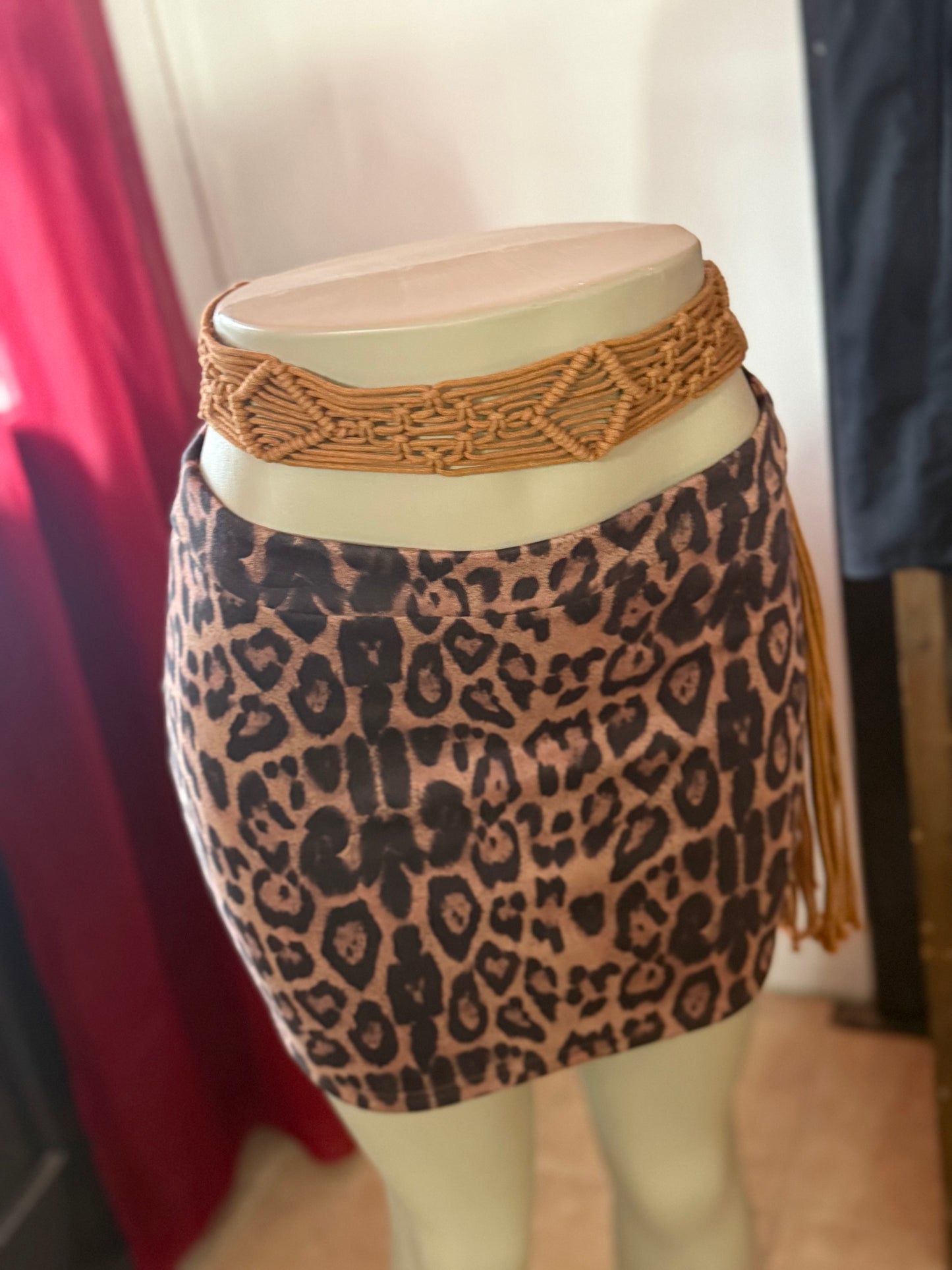 Cheetah print Skirt