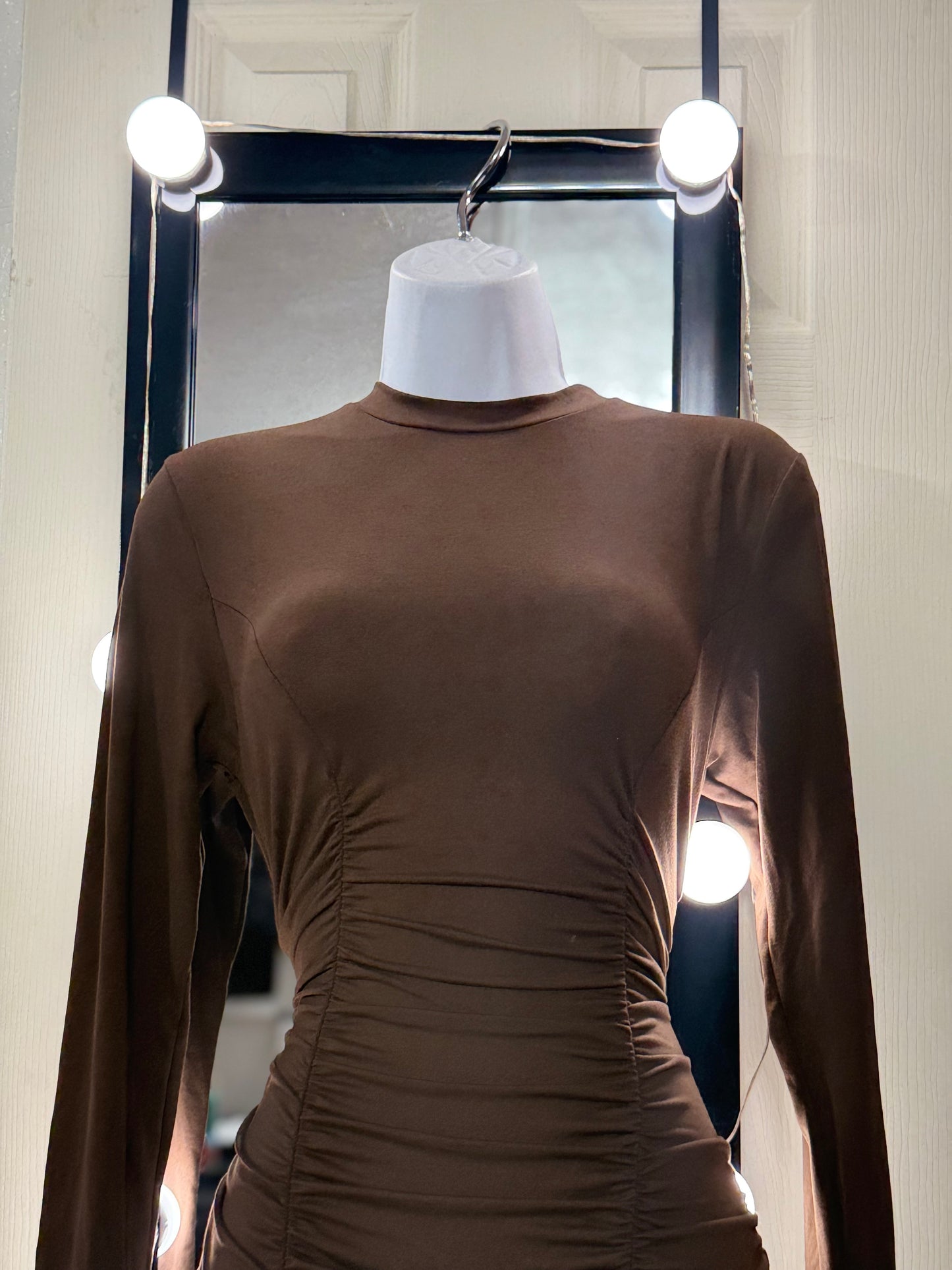 Chocolate dress