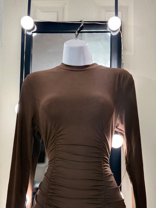 Chocolate dress