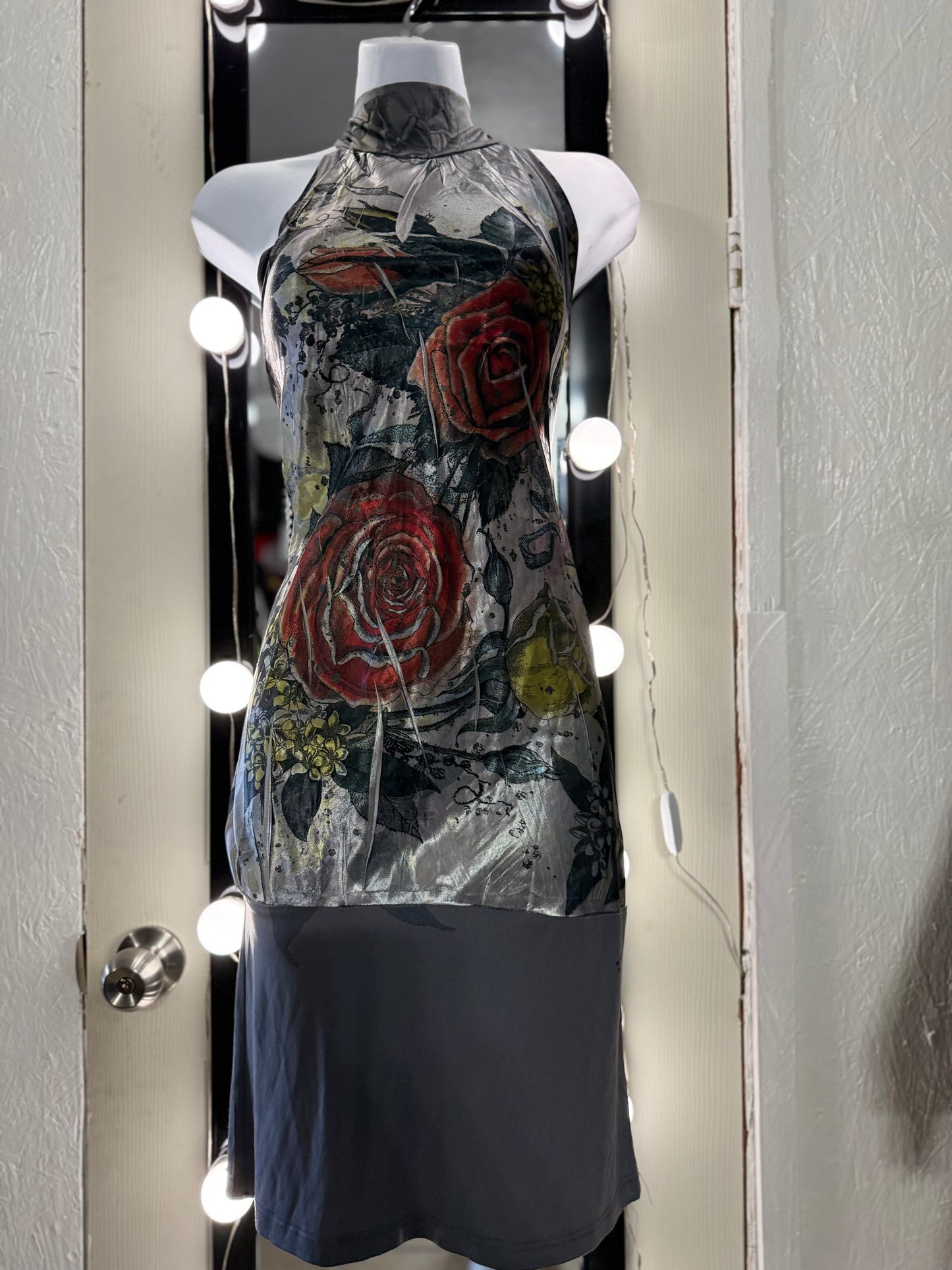 Sheer Rose Dress