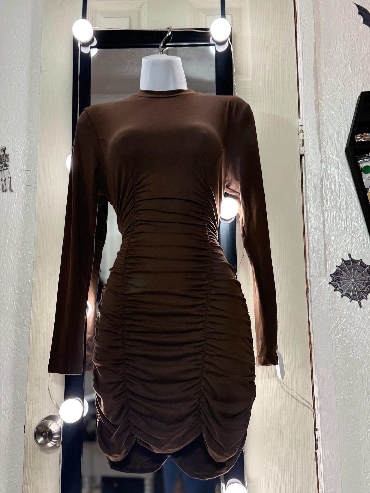 Chocolate dress