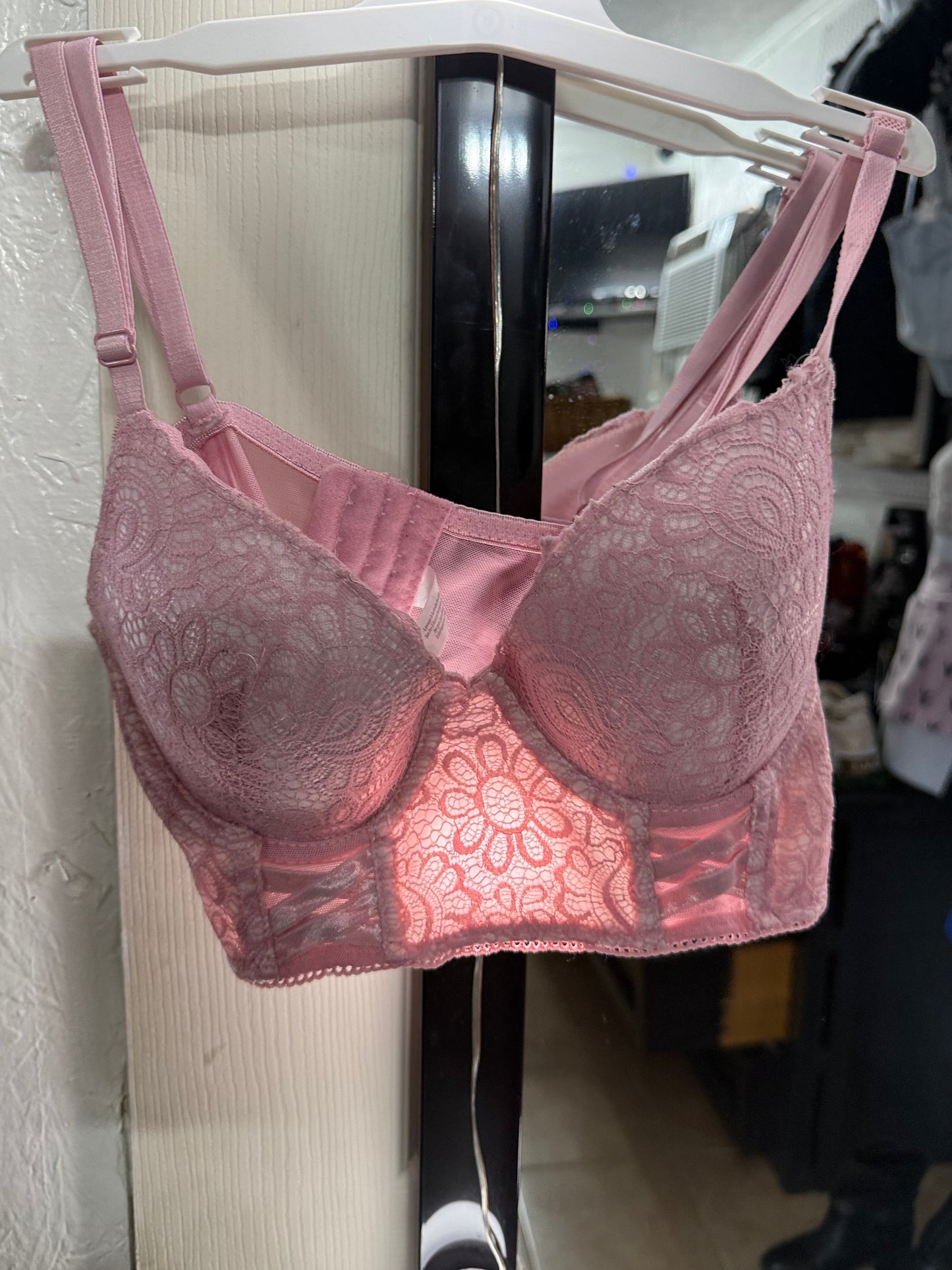 Pink Push Up Bra