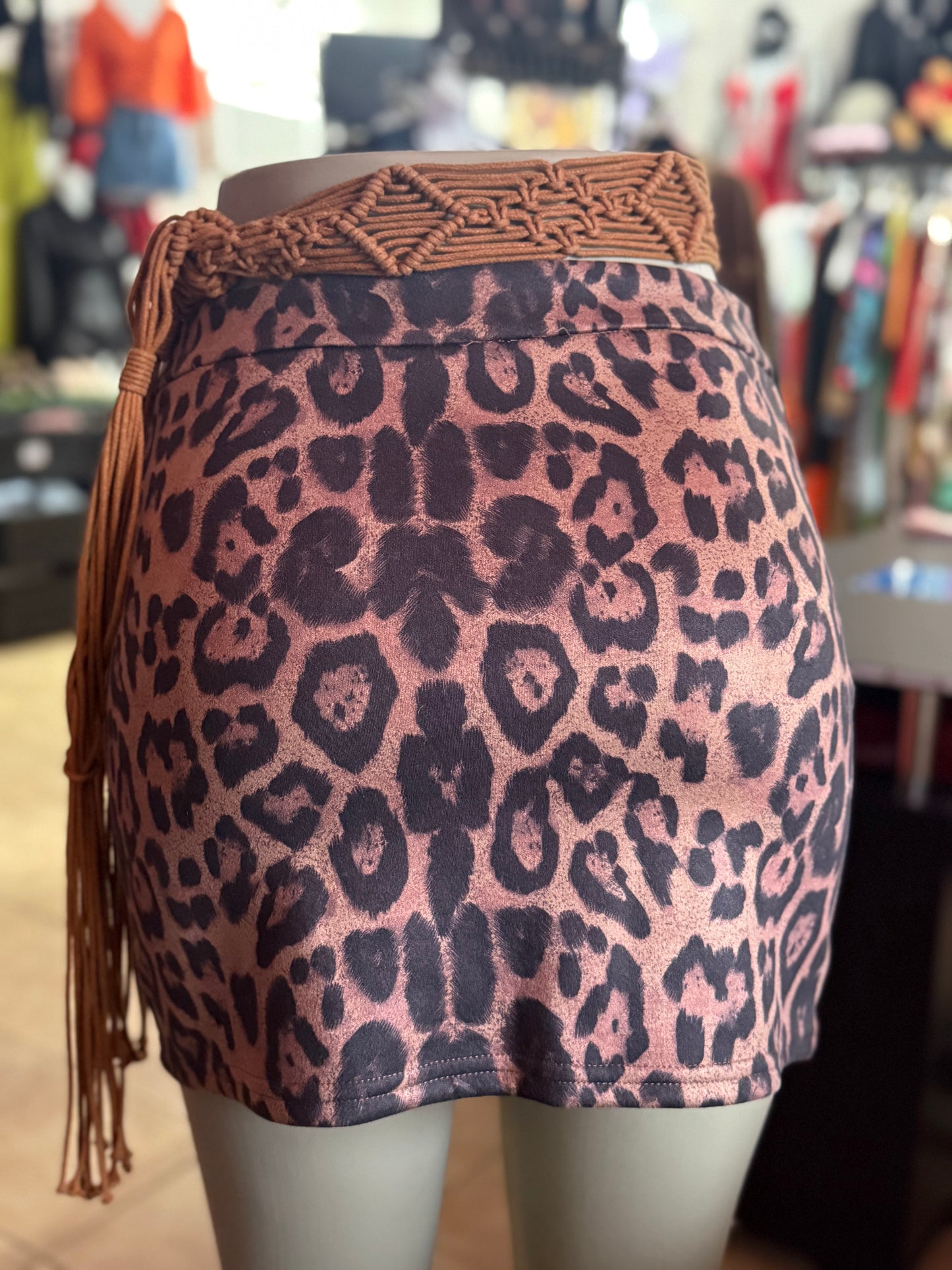 Cheetah print Skirt