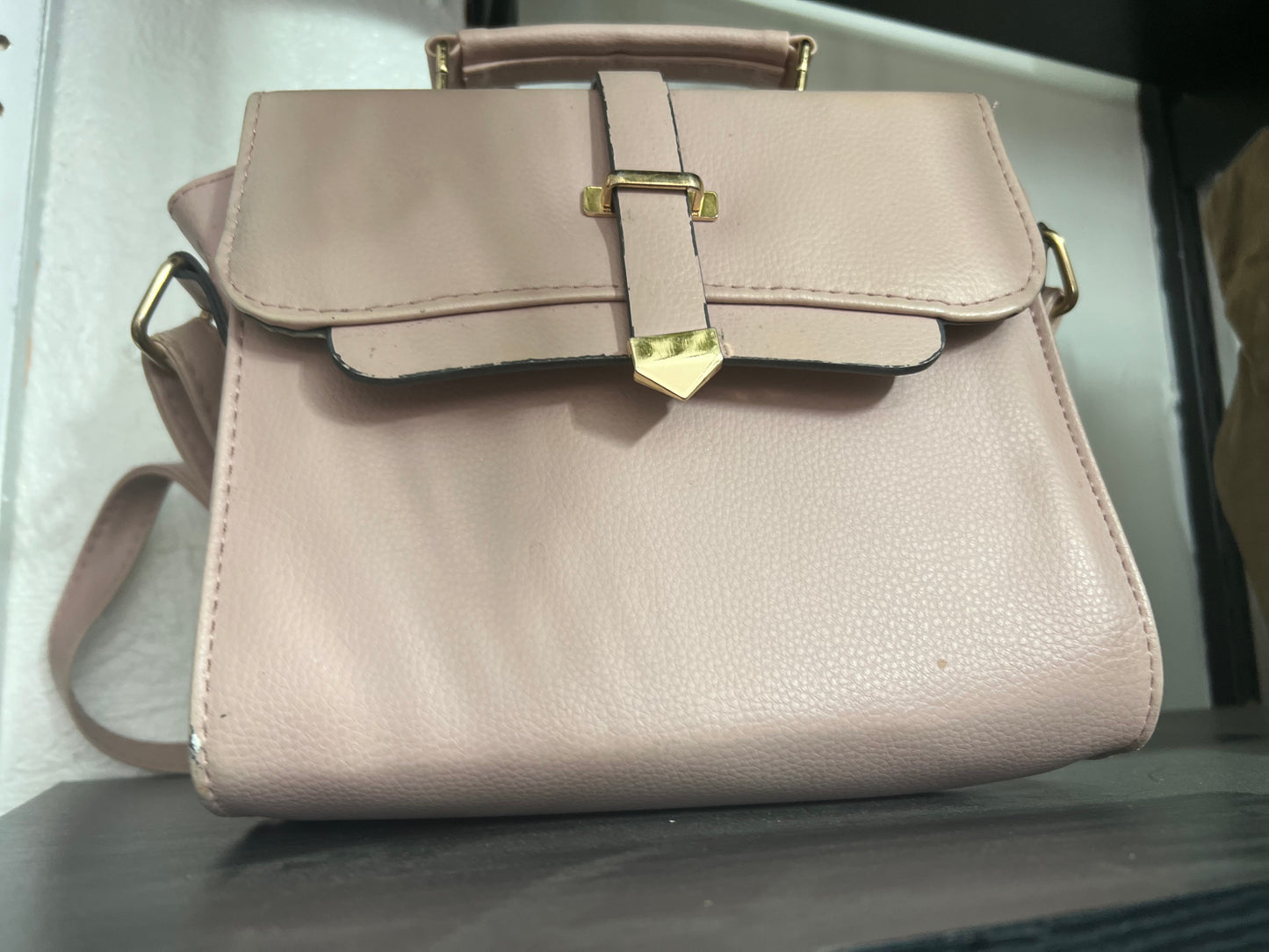 Pink Off Shoulder Purse