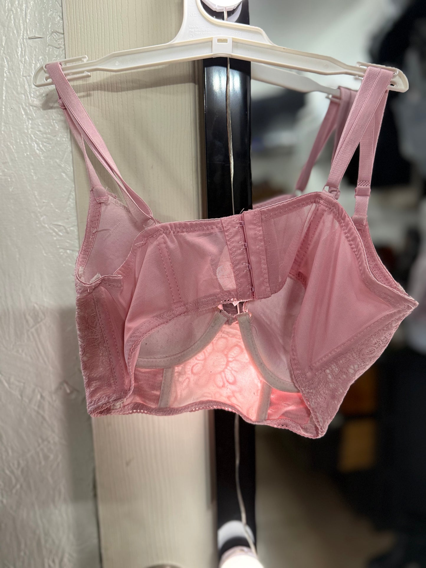 Pink Push Up Bra